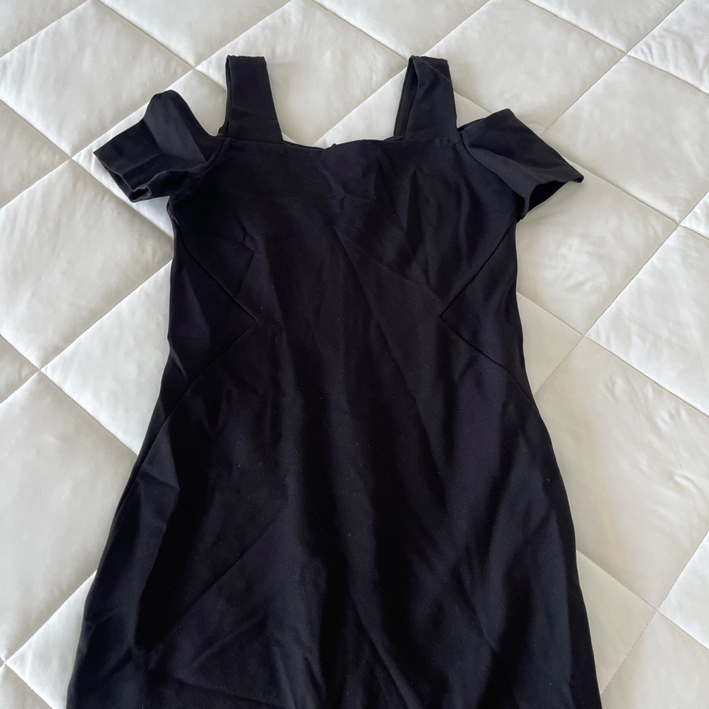Armani Exchange Black Bodycon Dress